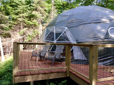 Beautiful Dome Surrounded by Trees for a Peaceful Glamping Getaway near Mellen, Wisconsin - Mellen, Wisconsin - glamping.directory