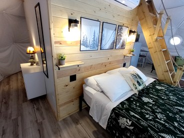 Beautiful Dome Surrounded by Trees for a Peaceful Glamping Getaway near Mellen, Wisconsin - Mellen, Wisconsin - glamping.directory