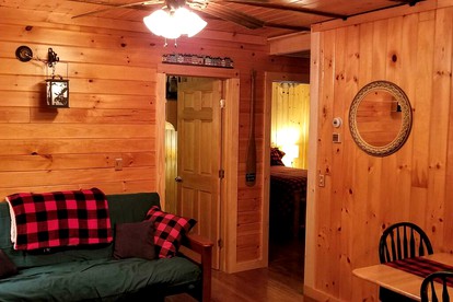 White Mountains Family Adventure: Secluded Cabin with Hot Tub Getaway - Haverhill, New Hampshire - glamping.directory