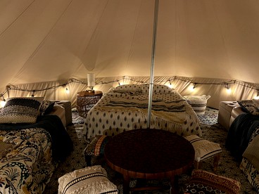Cozy Bell Tent Rental for an Adventurous Weekend Getaway near Seattle - Sequim, Washington - glamping.directory