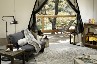 Off-Grid Tented Cabin with Fire Pit in Valley Mills, Texas - Valley Mills, Texas - glamping.directory