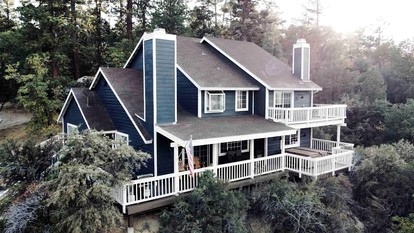 Secluded Cabin with Breathtaking Lake Views and Foosball Table in Big Bear Lake, California - glamping.directory