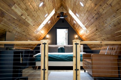 Riverfront, Modern A-Frame on the Allegheny River, Perfect for a Romantic Weekend to Unwind - Parker, Pennsylvania - glamping.directory