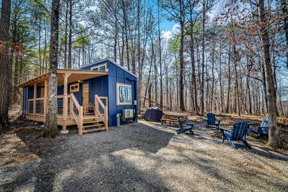Relaxing Tiny House Surrounded by Trees for a Peaceful Escape in Nature in Mentone, Alabama - glamping.directory