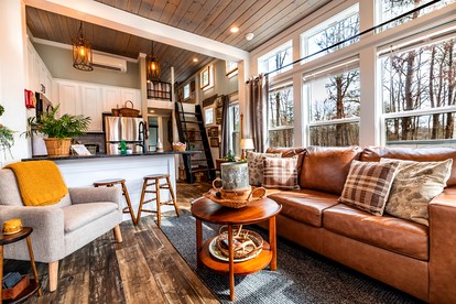 Cozy Cabin Retreat with Loft Hideaway, Fire Pit & Nature Trails in Monteagle, Tennessee - Monteagle, Tennessee - glamping.directory