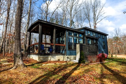 Cozy Cabin Retreat with Loft Hideaway, Fire Pit & Nature Trails in Monteagle, Tennessee - glamping.directory