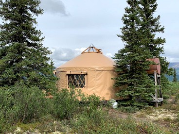 Peaceful Denali Accommodation for Yurt Glamping in Alaska - Cantwell, Alaska - glamping.directory