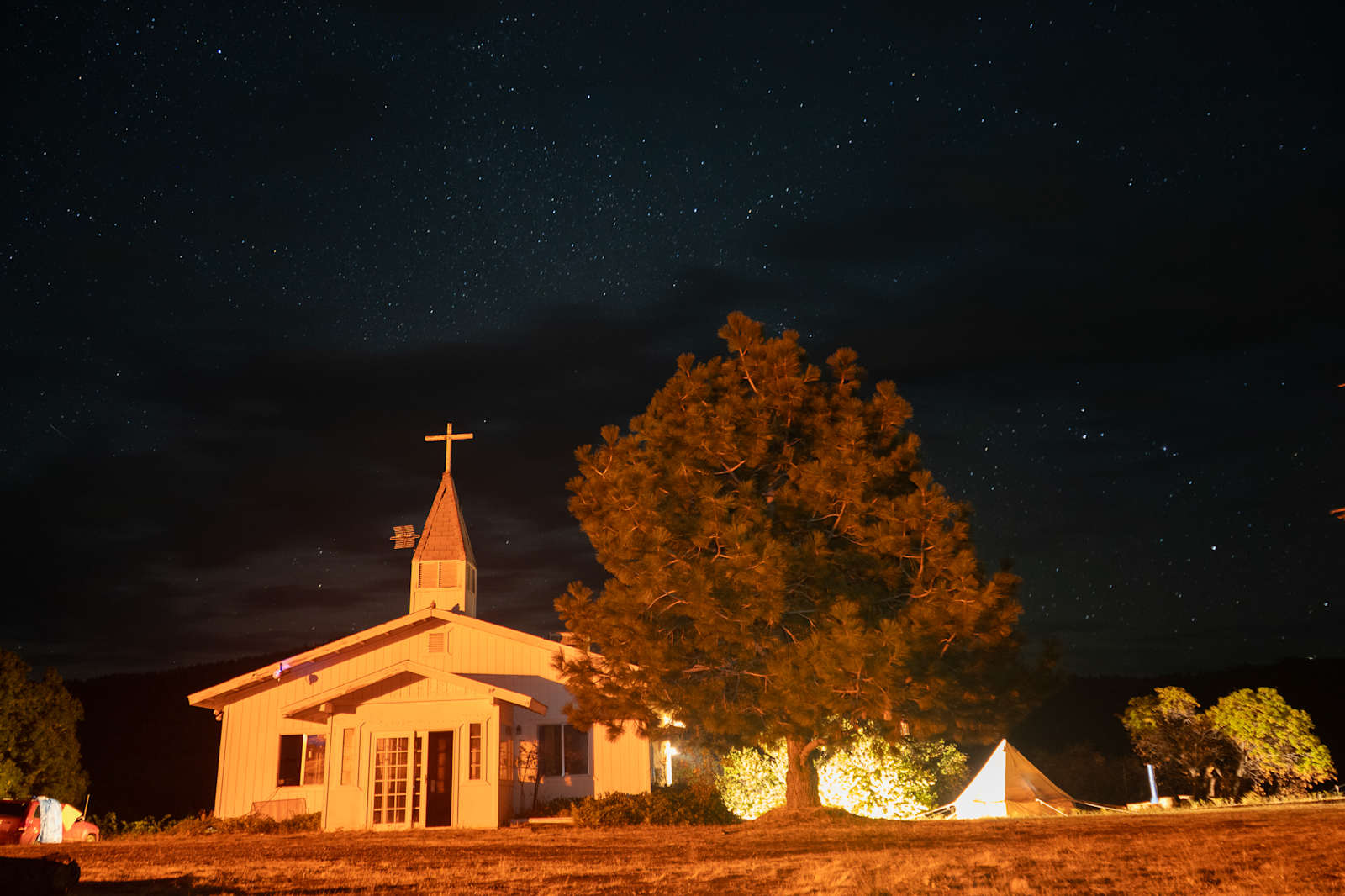 The Mountain Chapel Campground - Badger, California - glamping.directory