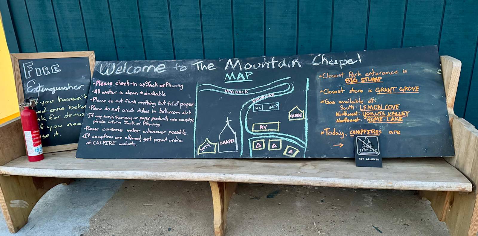 The Mountain Chapel Campground - Badger, California - glamping.directory