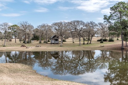 Cozy Rustic Cabin Rental on Private Ranch for Weekend Getaway from Austin - Red Rock, Texas - glamping.directory