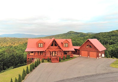Stunning Cabin Rental in the Blue Ridge Mountains of Dobson, North Carolina - Dobson, North Carolina - glamping.directory