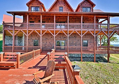 Stunning Cabin Rental in the Blue Ridge Mountains of Dobson, North Carolina - glamping.directory