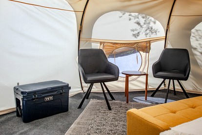 Romantic Escapes to Spicewood, Texas in this Charming Bell Tent for Two - Spicewood, Texas - glamping.directory