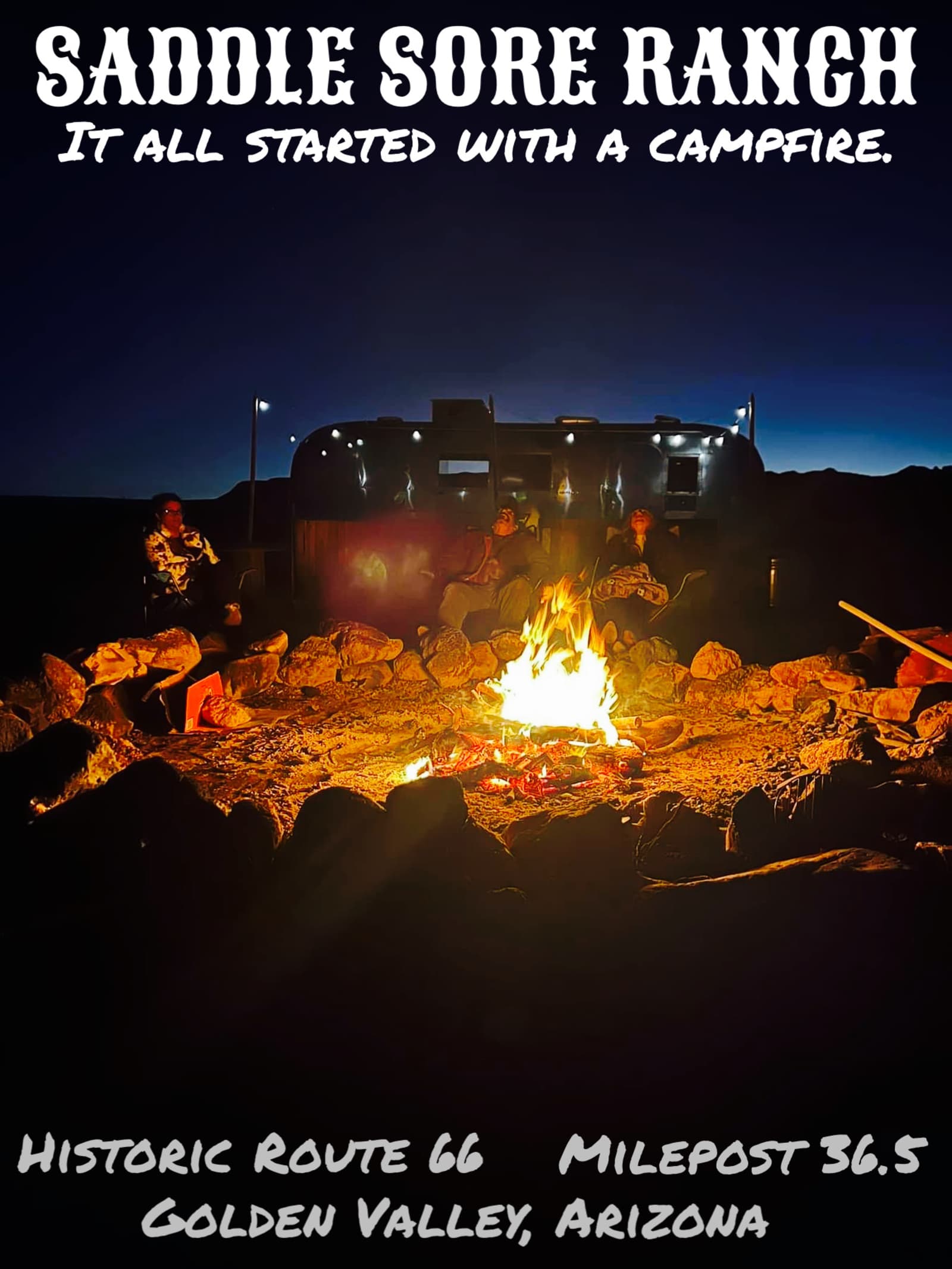 SSR - on Route 66 near Oatman, AZ - Golden Valley, Arizona - glamping.directory
