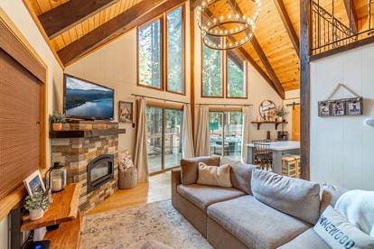 Cozy A-Frame Cabin with Loft Movie Nights | Pet-Friendly Retreat Near Beaches & Trails, Tahoma, CA - Tahoma, California - glamping.directory