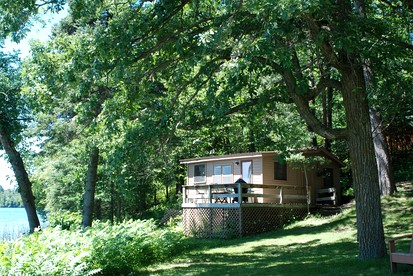 Cozy Cabin Rental with Lake Views in Nevis, Minnesota - glamping.directory