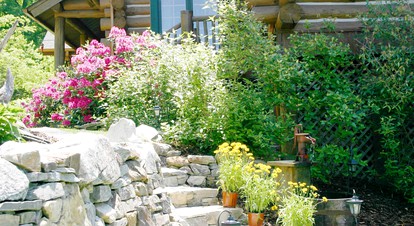 Romantic Vacation Getaway in a Hillside Lodge near Asheville in Leicester, North Carolina - Leicester, North Carolina - glamping.directory