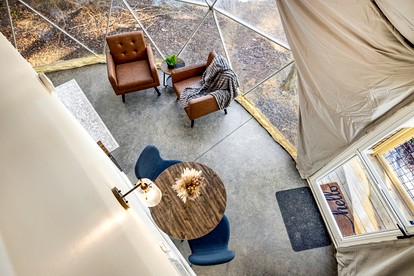 Luxurious Dome Surrounded by Trees for a Relaxing Getaway in the Blue Ridge Mountains in Rosman, North Carolina - Rosman, North Carolina - glamping.directory