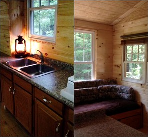 Off-The-Grid Cabin Rental with Old-Fashioned Charm near Letchworth State Park, NY - Dalton, New York - glamping.directory
