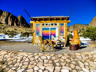 Unique Tiny House Rental on a Solar Ranch near Rio Grande National Forest, Colorado - Del Norte, Colorado - glamping.directory