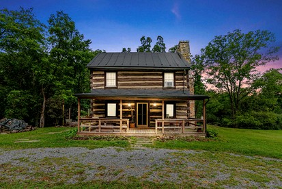 Historic Restored Farmhouse with Cowboy Cauldron Fire Pit Near Ice Mountain, Capon Bridge, West Virginia - glamping.directory