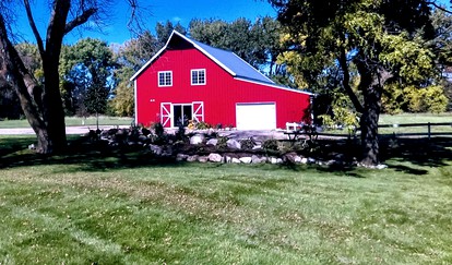 Gorgeous Nature Getaway in a Renovated Barn with Trail Access and Outside Space in Donnelly, Minnesota - glamping.directory