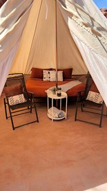 Cozy Romantic Glamping Tent on Secluded Ranch with Breathtaking Night Sky Views in Moab, Utah - Moab, Utah - glamping.directory