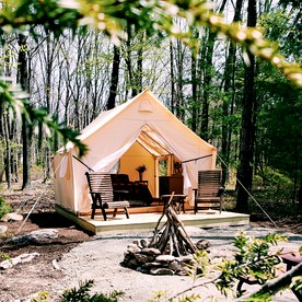 Idyllic Pocono Mountains Getaway for Glamping in Pennsylvania - Paradise Township, Pennsylvania - glamping.directory