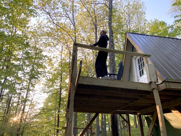 Off Grid Glamping at a Secluded A-Frame Cabin in New York - Preston Hollow, New York - glamping.directory
