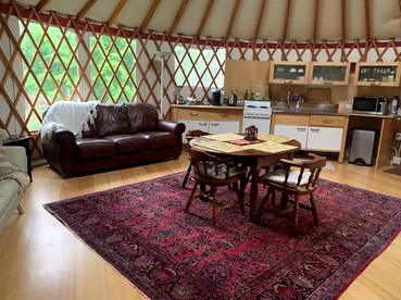 Private Yurt is the Perfect Place for a Washington Getaway - Seabeck, Washington - glamping.directory