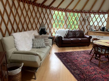 Private Yurt is the Perfect Place for a Washington Getaway - Seabeck, Washington - glamping.directory