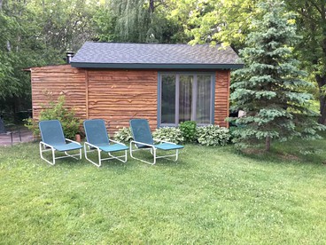 Picturesque Cabin Retreat with Private Sauna near New Richmond, Wisconsin - New Richmond, Wisconsin - glamping.directory