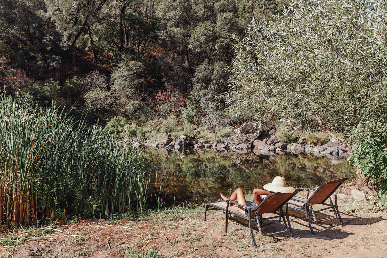 Private River Oasis - Lake Of The Pines, California - glamping.directory