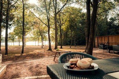 Romantic Lakefront Safari Tent with Fire Pit and Peaceful Views near Bastrop, Texas - Bastrop , Texas - glamping.directory
