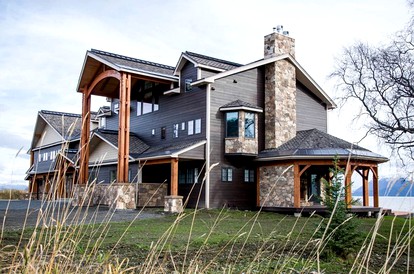 Stunning Villa Rental with Luxurious Amenities on a Secluded Oceanfront Property near Homer, Alaska - Homer, Alaska - glamping.directory