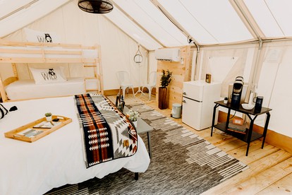 Georgia Glamping Tent, Perfect for Families to Explore Unicoi State Park - Helen, Georgia - glamping.directory
