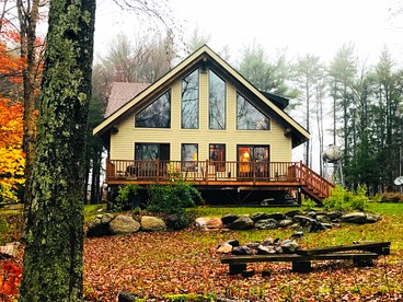 Beautiful Two-Bedroom Cabin Rental Set in the Forests of the Berkshires, Massachusetts - glamping.directory
