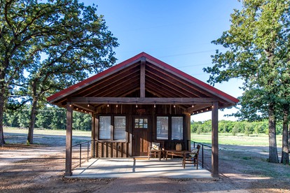 Outdoor Adventure in a Charming Cabin near Elm Mott, Texas - glamping.directory