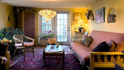 Luxury Camping Cottage with Wood-Burning Fireplace near Carson National Forest - Taos, New Mexico - glamping.directory