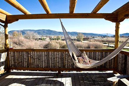 Luxury Camping Cottage with Wood-Burning Fireplace near Carson National Forest - Taos, New Mexico - glamping.directory