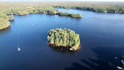 Incredible Private Island for the Ultimate Family Vacation with Amazing Outdoor Activities on Brantingham Lake, New York - glamping.directory