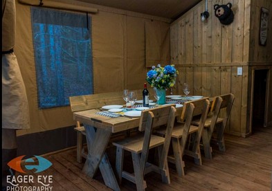 Peaceful Safari Tent Nestled in the Woods of Mount Desert Island, Maine - Bar Harbor, Maine - glamping.directory