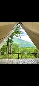 Gorgeous Safari Tent with Incredible Views for a Romantic Glamping Getaway near Waynesville, North Carolina - Waynesville, North Carolina - glamping.directory