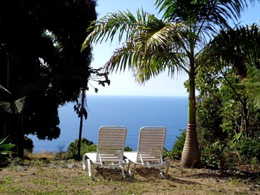 Gorgeous Vacation Cottage with Stunning Ocean Views in Captain Cook, Hawaii - Captain Cook, Hawaii - glamping.directory