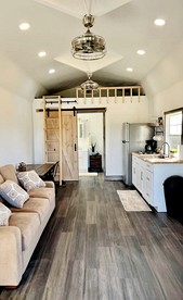 Secluded Tiny House with Fire Pit and Lovey Views in Ash Fork, Arizona - Ash Fork, Arizona - glamping.directory