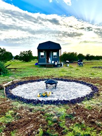 Secluded Tiny House with Fire Pit and Lovey Views in Ash Fork, Arizona - glamping.directory