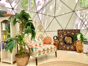 Sublime Geodesic Dome Haven near Lake Oconee in Georgia - Eatonton, Georgia - glamping.directory