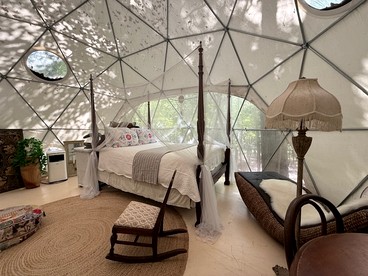 Sublime Geodesic Dome Haven near Lake Oconee in Georgia - Eatonton, Georgia - glamping.directory