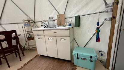 Sublime Geodesic Dome Haven near Lake Oconee in Georgia - Eatonton, Georgia - glamping.directory