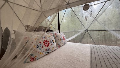 Sublime Geodesic Dome Haven near Lake Oconee in Georgia - Eatonton, Georgia - glamping.directory